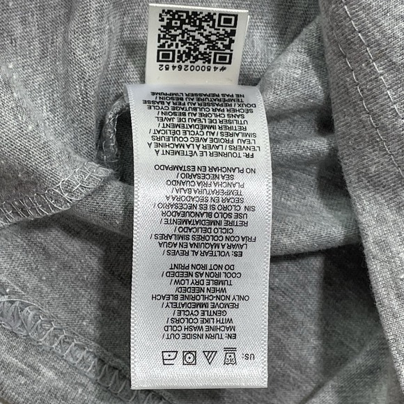 NEW Reebok Athletic T-Shirt Gray Youth Boys Size‎ XXL 18 NWT Logo Short Sleeve - Picture 4 of 9